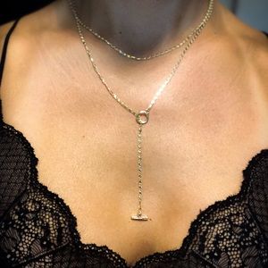 Tracy Toggle Lariat Necklace